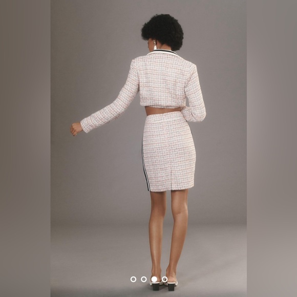 Anthropologie Maeve Tweed Midi Skirt  NWT - Picture 3 of 13